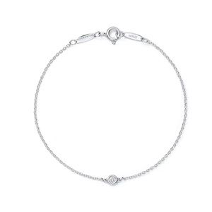 Diamonds by the yard Tiffany silver braclet